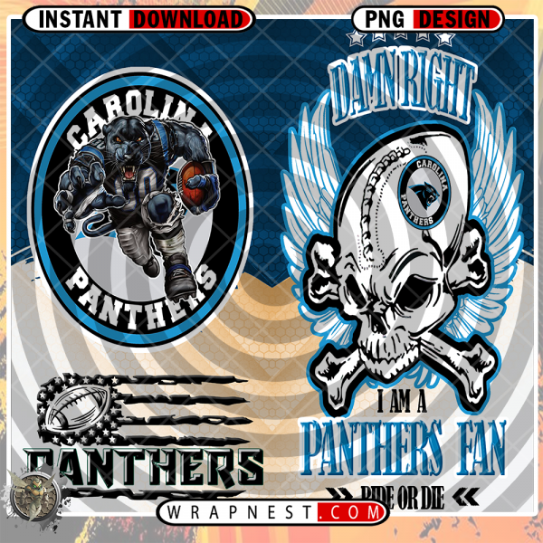 PANTHERS SKULL WRAP