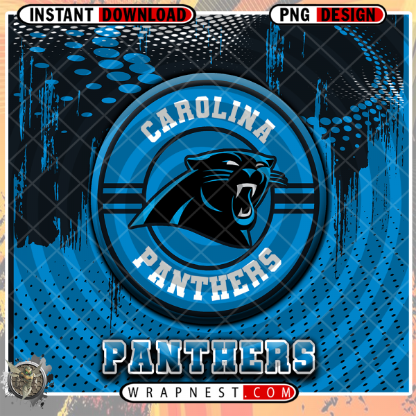 PANTHERS DOT LOGO WRAP