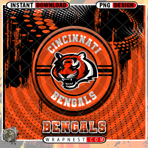 BENGALS DOT LOGO WRAP