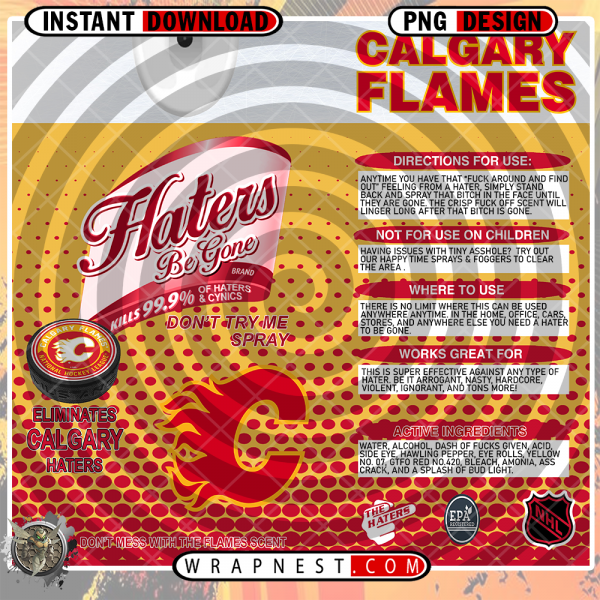 FLAMES HATERS BE GONE WRAP