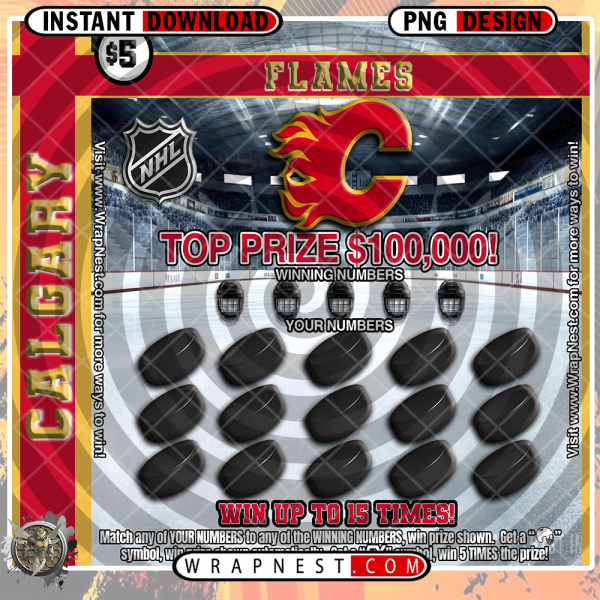 FLAMES SCRATCH OFF WRAP