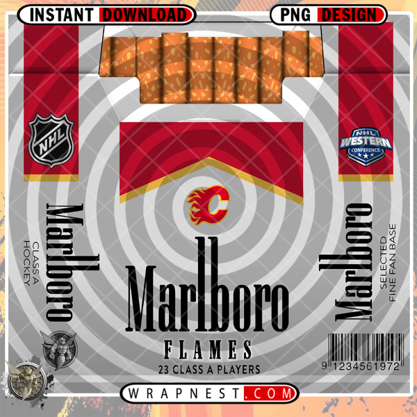 FLAMES MARLBORO WRAP