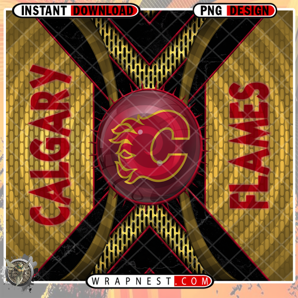 FLAMES METAL GRATING WRAP
