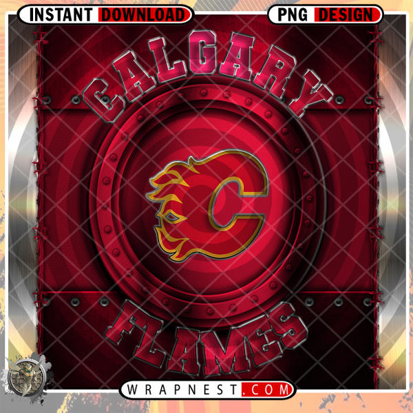 FLAMES METAL WRAP