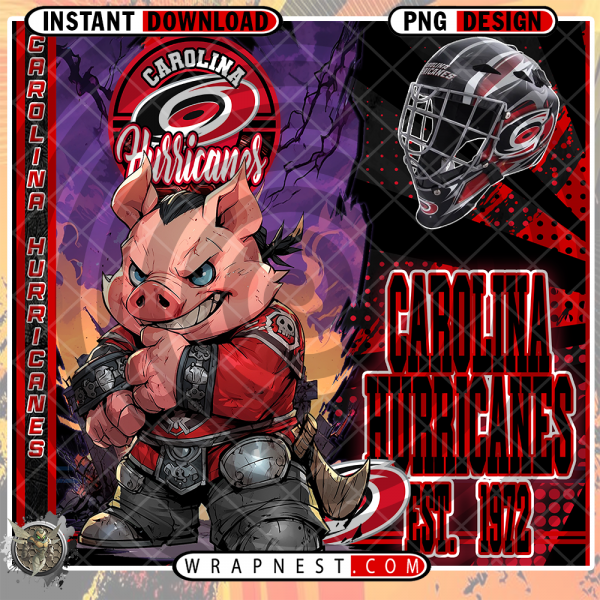 HURRICANES MONSTER MASCOT