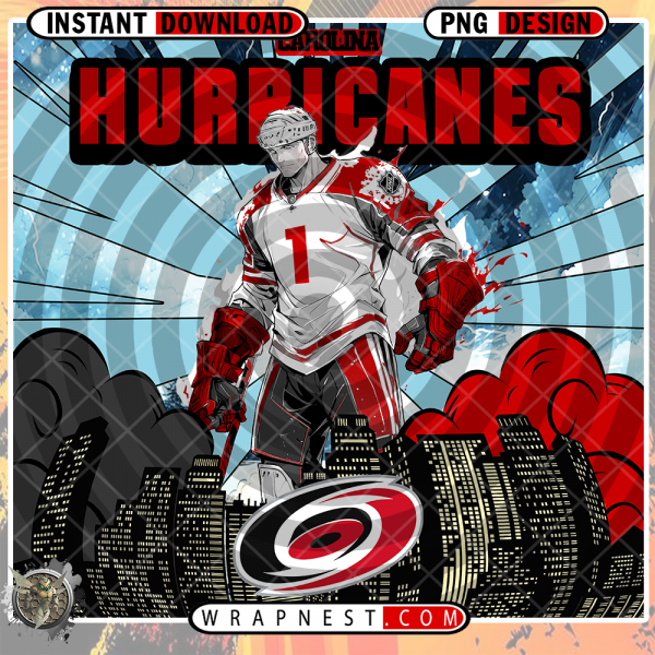 HURRICANES COMIC BOOK STYLE WRAP
