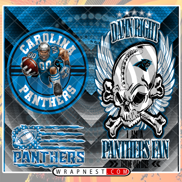 PANTHERS SKULL WRAP