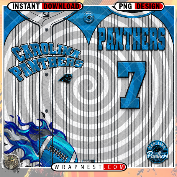 PANTHERS TEAM BUTTON-UP WRAP