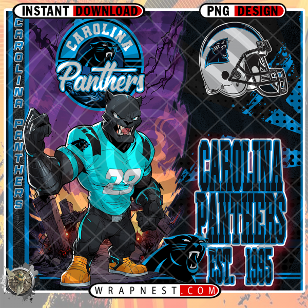 PANTHERS MONSTER MASCOT