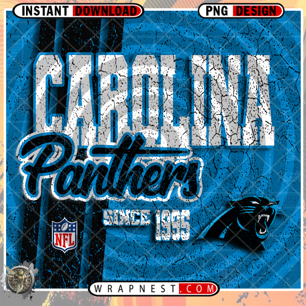 PANTHERS GRUNGE v2 WRAP