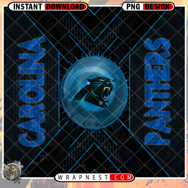 PANTHERS METAL GRATING WRAP