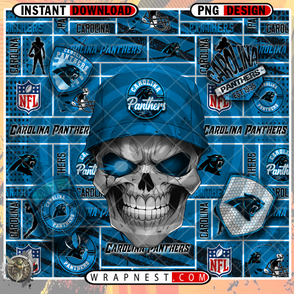 PANTHERS SKULL WRAP