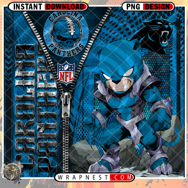 PANTHERS ZIPPER MASCOT