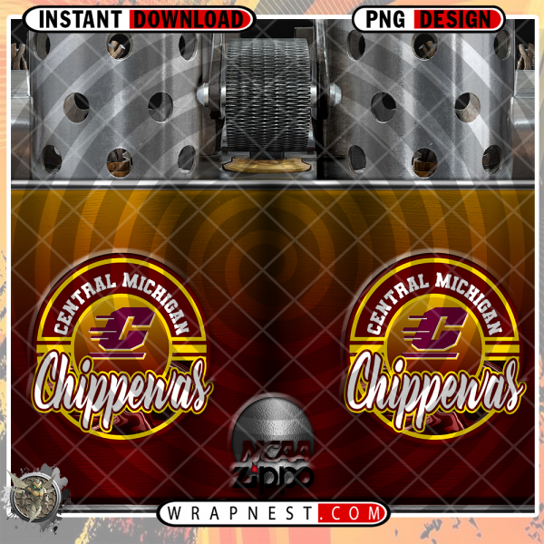 CENTRAL MICHIGAN TEAM FAN SODA WRAP