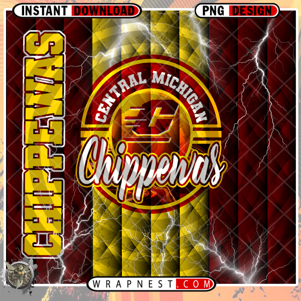 CENTRAL MICHIGAN DIAMOND v2 WRAP