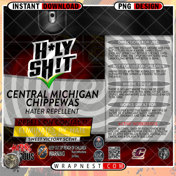 CENTRAL MICHIGAN HOLY SH*T WRAP