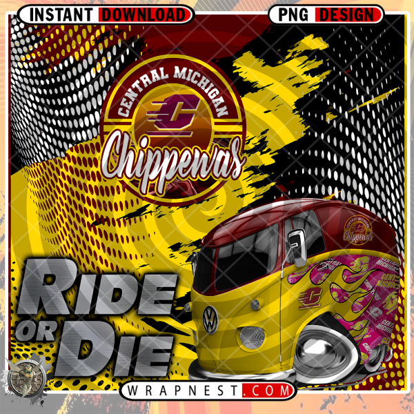 CENTRAL MICHIGAN RIDE or DIE
