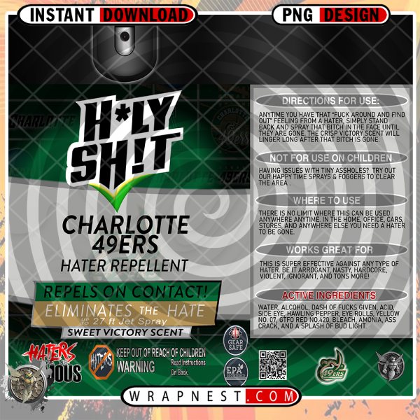 CHARLOTTE HOLY SH*T WRAP