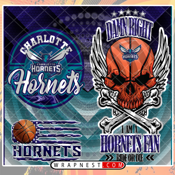 HORNETS SKULL WRAP