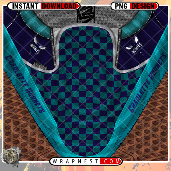 HORNETS VANS SHOE WRAP