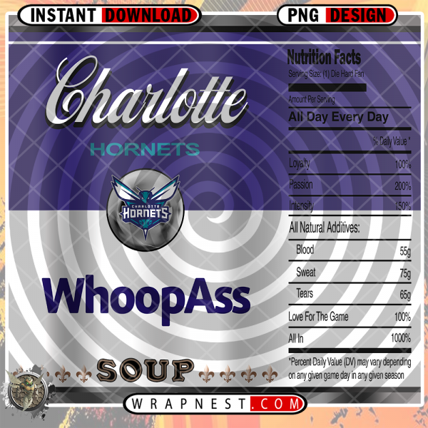 HORNETS WHOOPASS WRAP