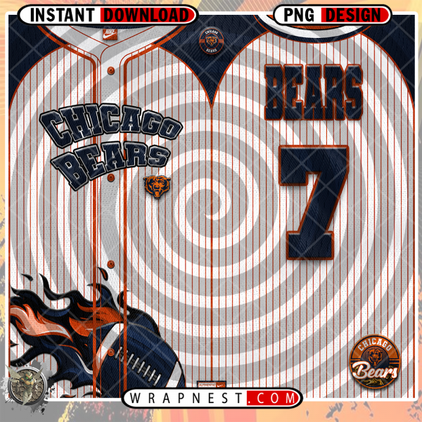 BEARS TEAM BUTTON-UP WRAP
