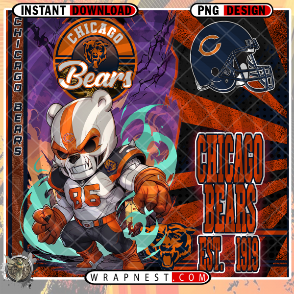 BEARS MONSTER MASCOT