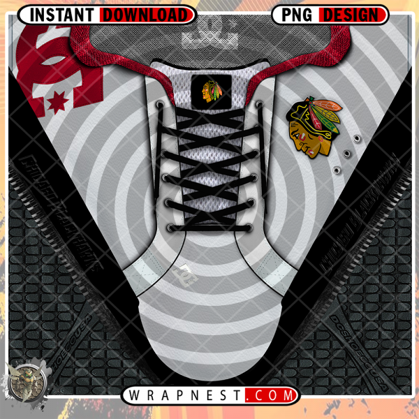 BLACKHAWKS DC SHOE WRAP