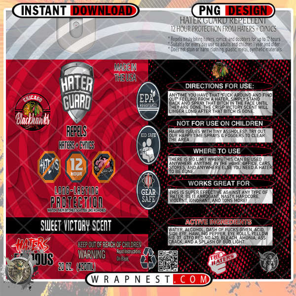 BLACKHAWKS HATER GUARD