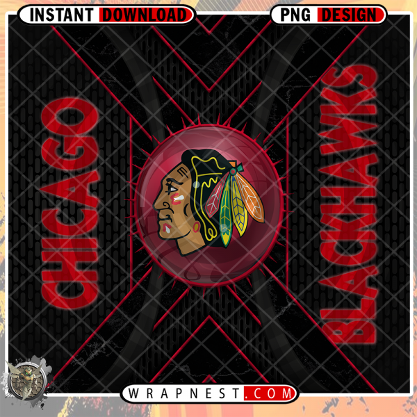 BLACKHAWKS METAL GRATING WRAP