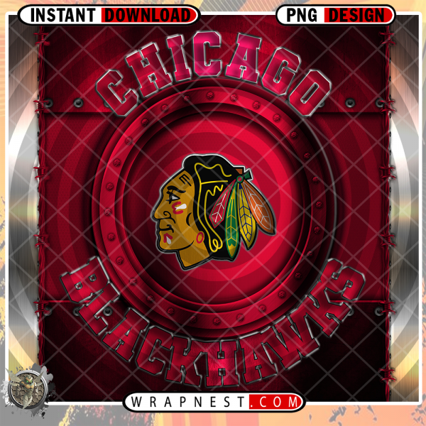 BLACKHAWKS METAL WRAP