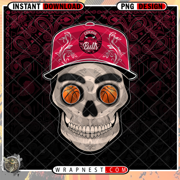 BULLS SKULL HANDKERCHIEF WRAP