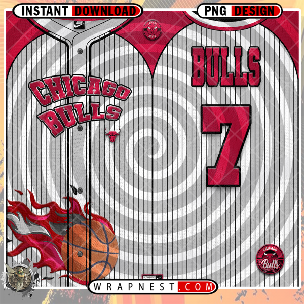 BULLS TEAM BUTTON-UP WRAP