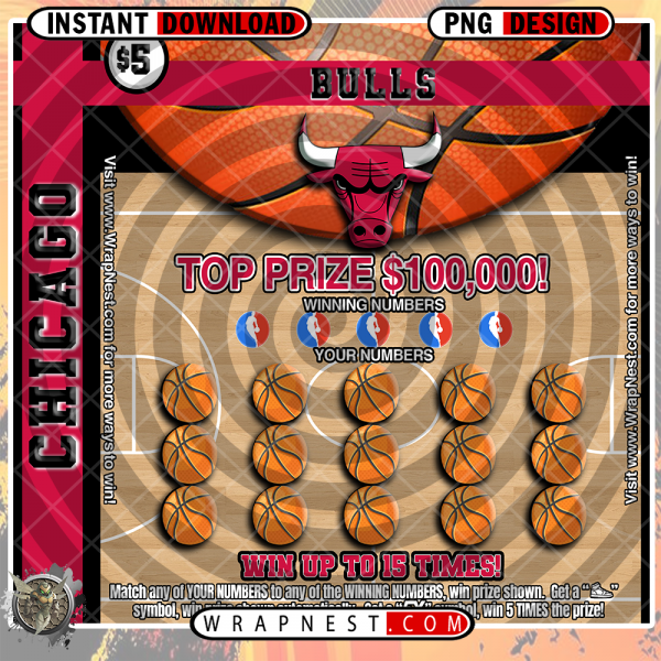 BULLS SCRATCH OFF WRAP