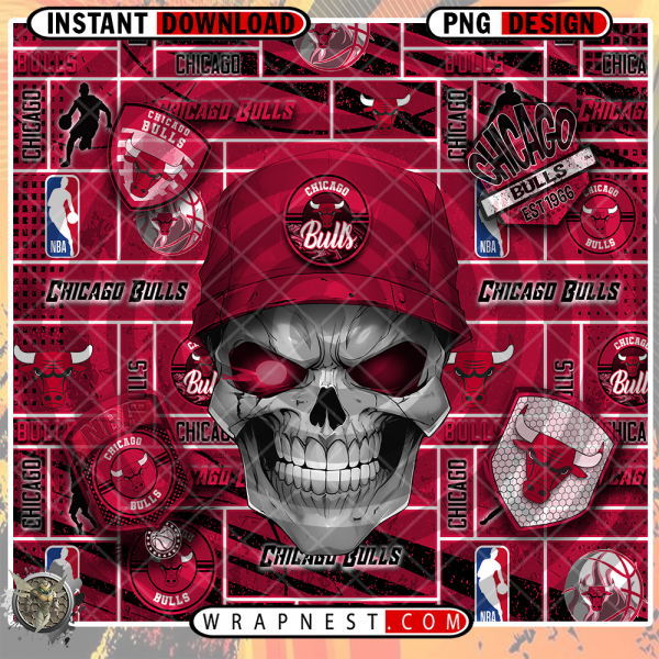 BULLS SKULL WRAP