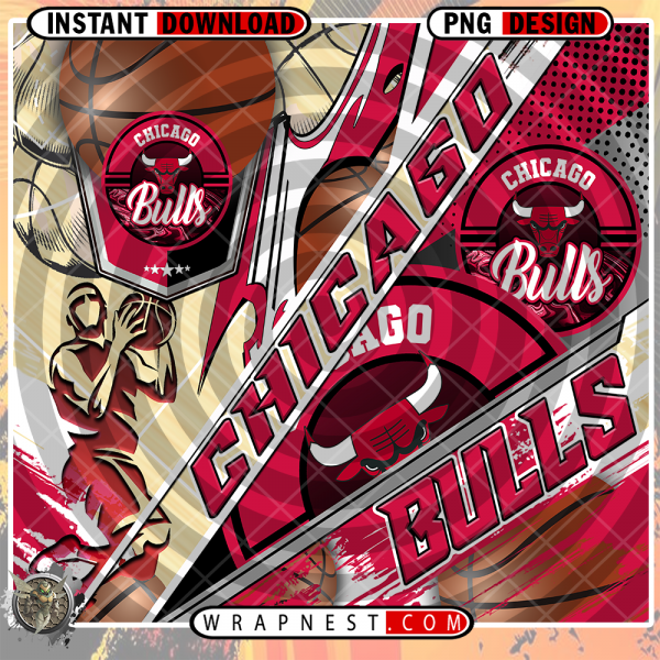 BULLS SILHOUETTE WRAP