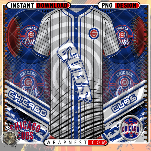CUBS JERSEY WRAP