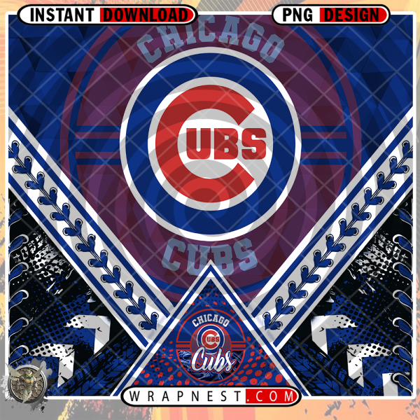 CUBS DIAMOND WRAP