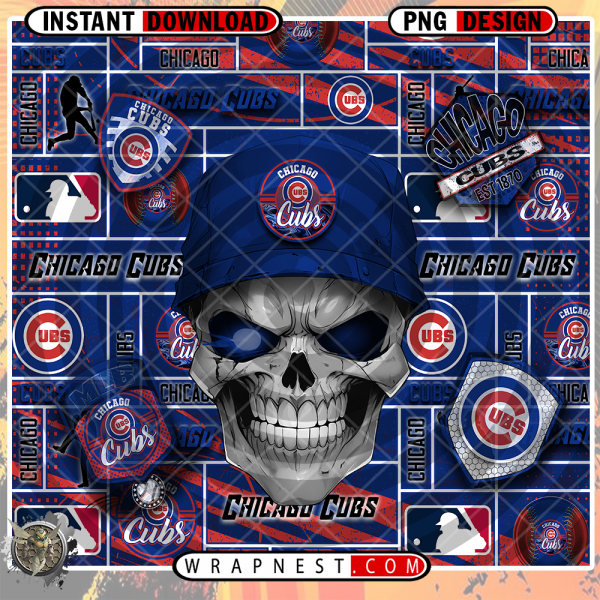 CUBS SKULL WRAP