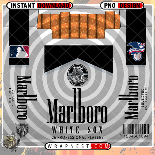 WHITE SOX MARLBORO WRAP