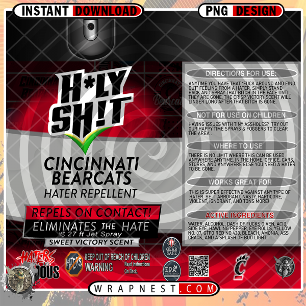 CINCINNATI HOLY SH*T WRAP