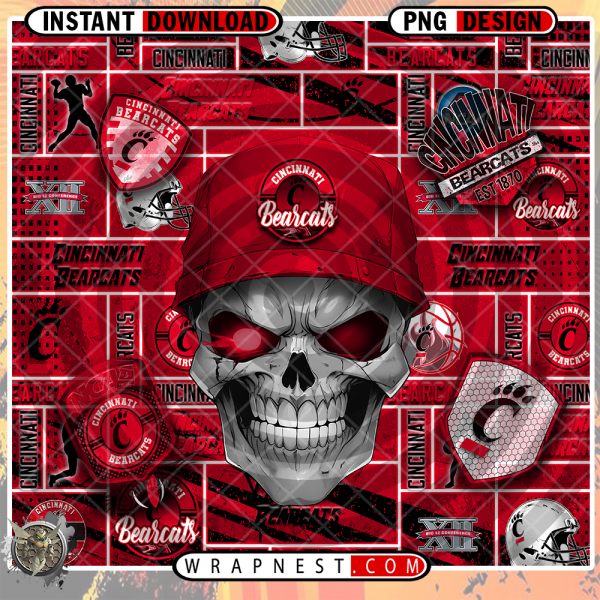 CINCINNATI SKULL WRAP