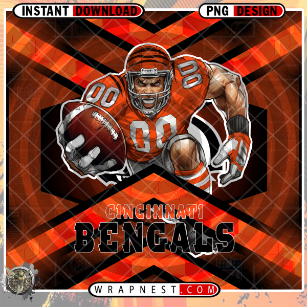 BENGALS HONEYCOMB WRAP