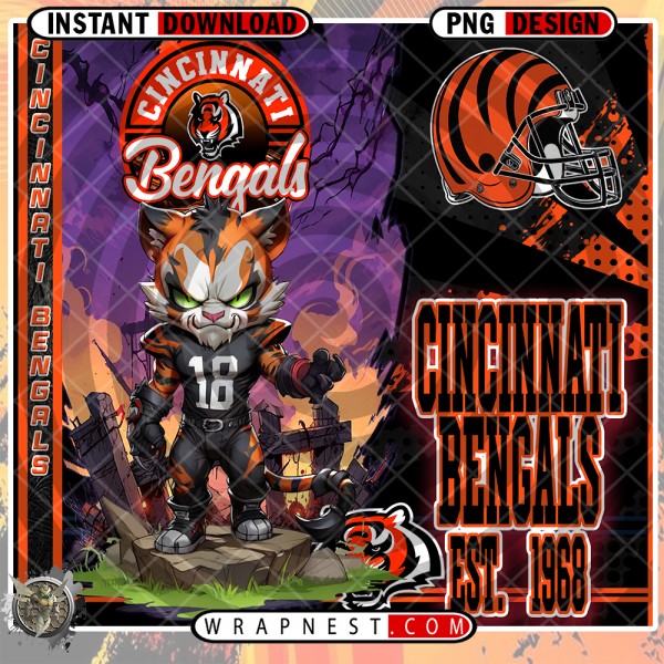 BENGALS MONSTER MASCOT