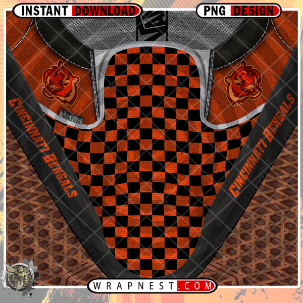 BENGALS VANS SHOE WRAP