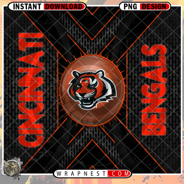 BENGALS METAL GRATING WRAP