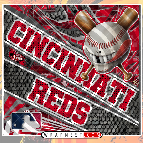 REDS ANGRY BASEBALL WRAP