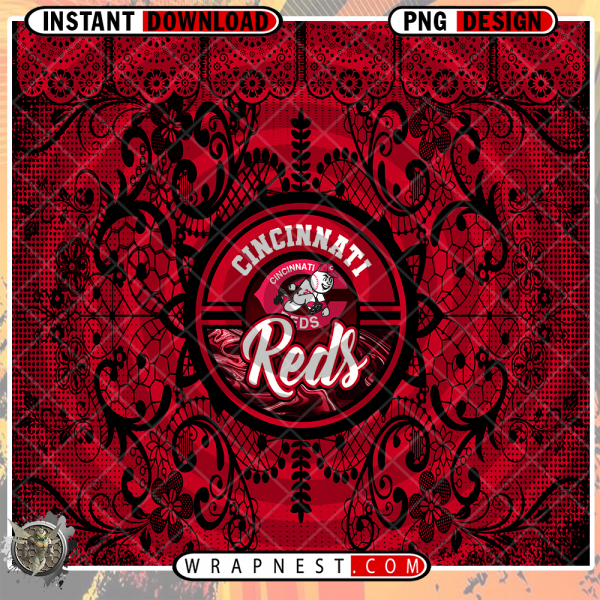 REDS LACE & LOGO WRAP