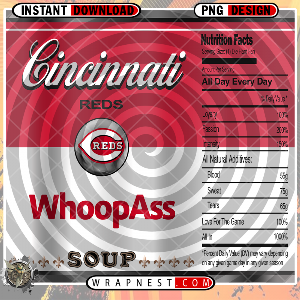 REDS WHOOPASS WRAP