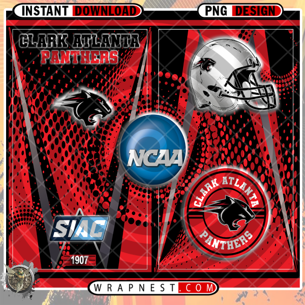 CLARK ATLANTA TEAM LOGO WRAP